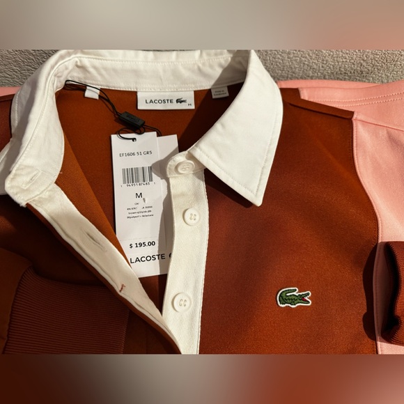 Sold LONG SLEEVED POLO DRESS WITH POCKETS SIZE M - Picture 4 of 6